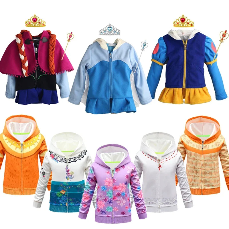 Winter Clothing Youtube - أطفال بنات إلسا سنو وايت آنا