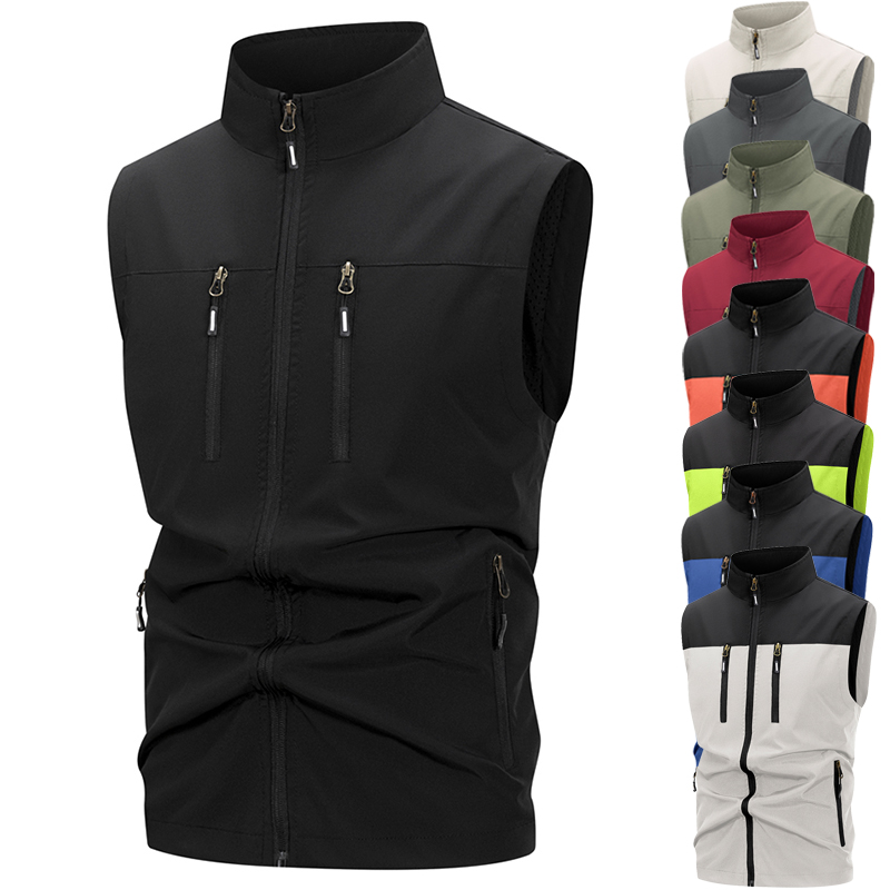 Winter Clothing Gear - سترة رجالية خفيفة الوزن مع جيوب