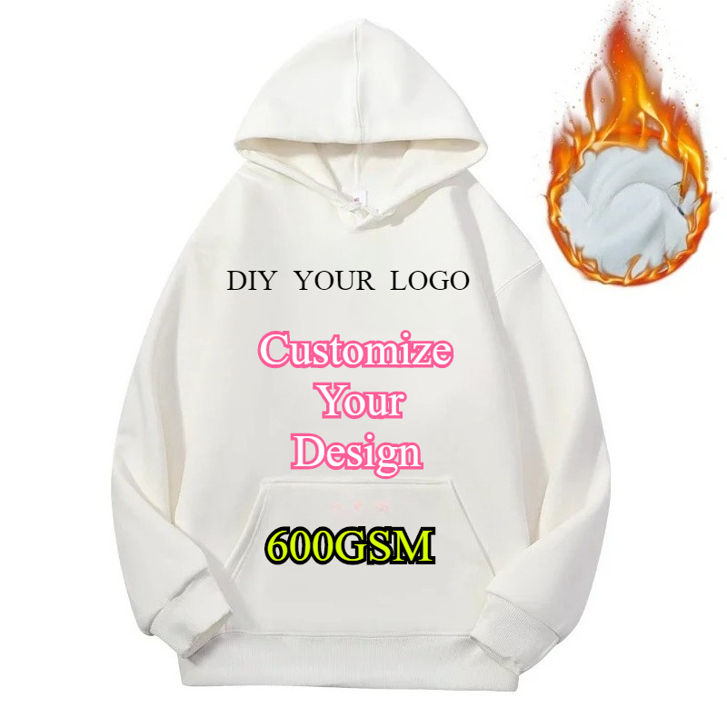 Winter Clothing Logos - تصميم مخصص شعار DIY رجالي هوديس