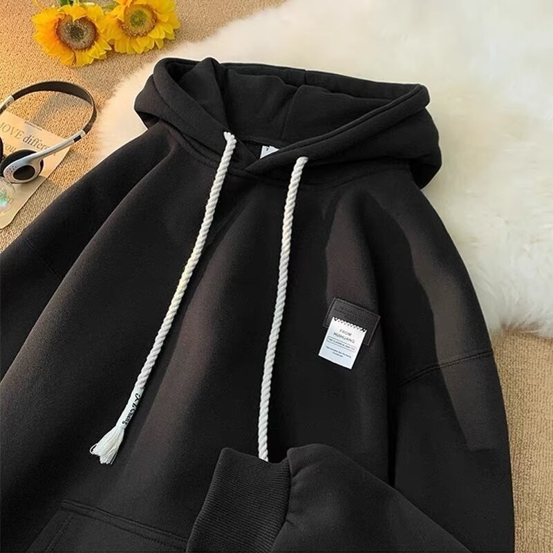 Winter Clothing Label - الرجال هوديي ملابس عصرية شخصية التسمية