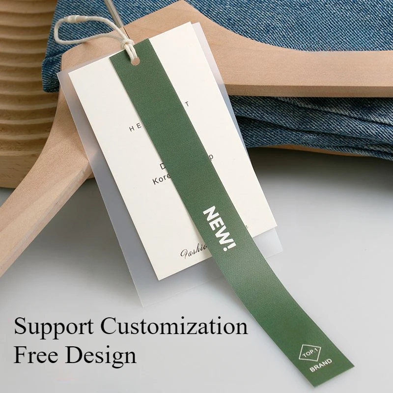 Winter Clothing Label - الراقية Hangtags الملابس المخصصة شنق بطاقات