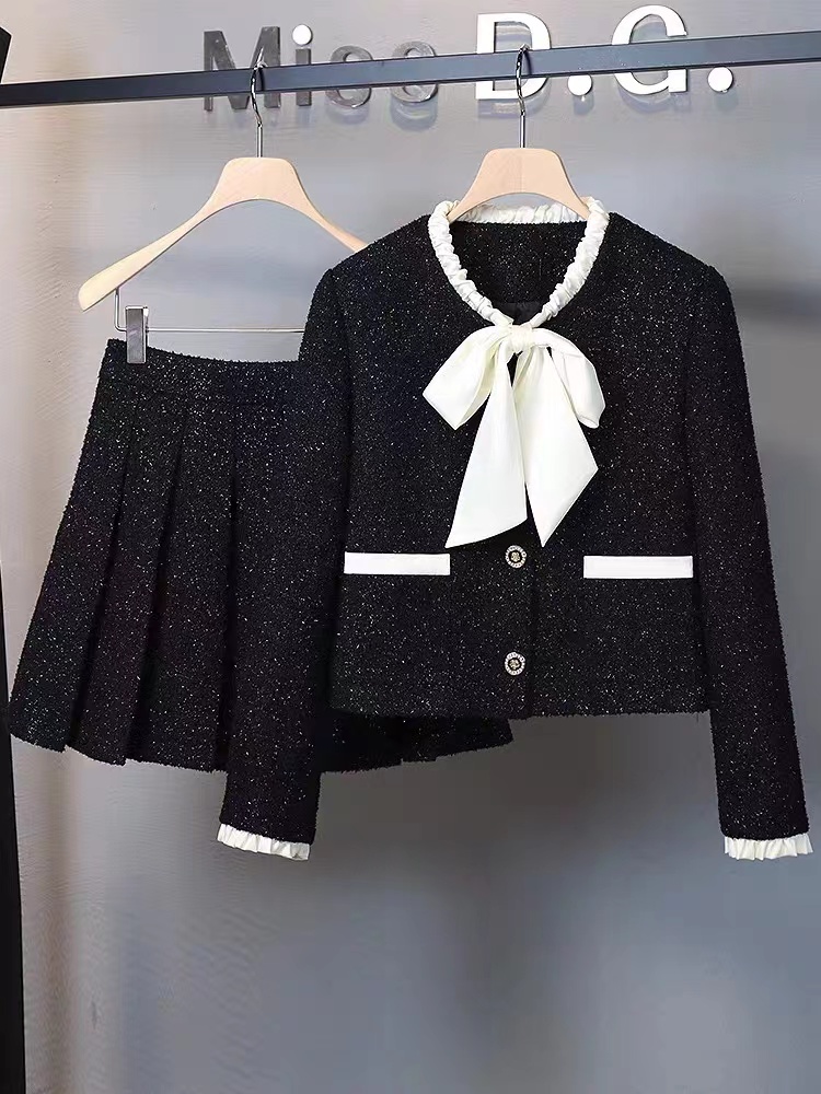 Y2K Winter Clothing - سترة بذلة أنيقة أنيقة من Y2K