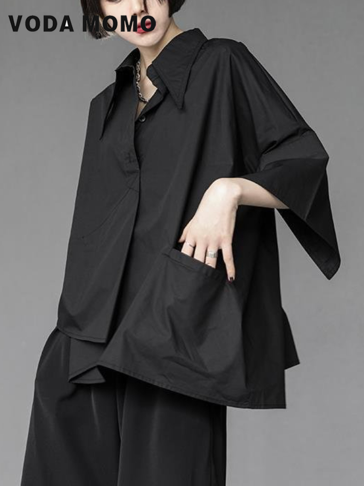 Y2K Winter Clothing - ملابس علوية صيفية فضفاضة من Y2K