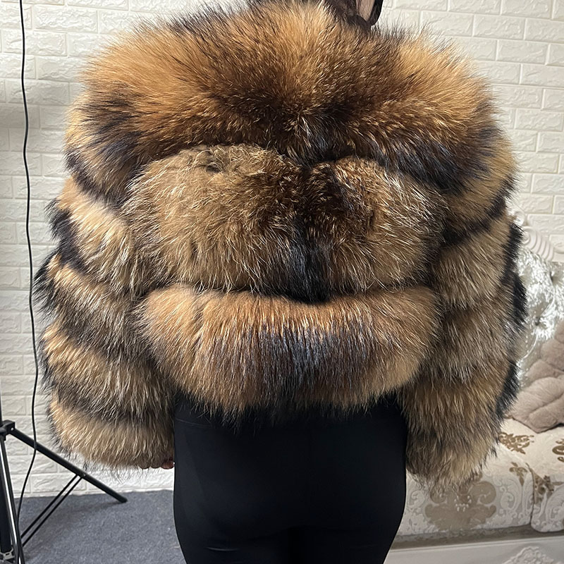 حجم كبير بلايز البني الفراء Ma - مراجعة Winter Clothing Stores وسعره