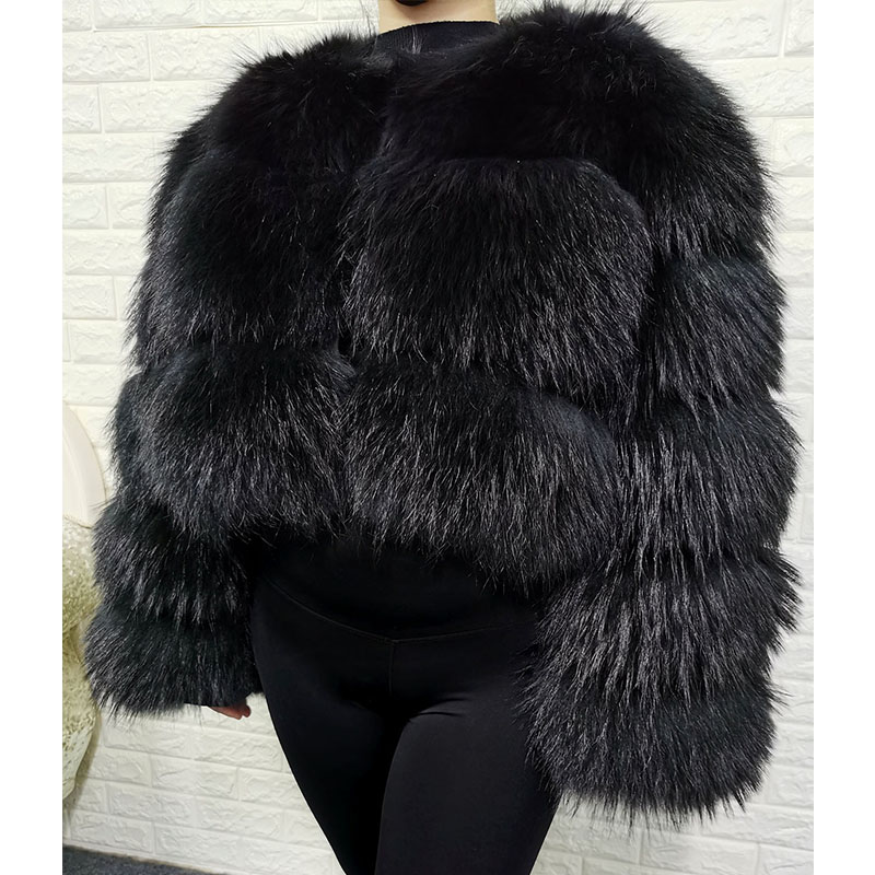 حجم كبير بلايز البني الفراء Ma - مراجعة Winter Clothing Stores وسعره