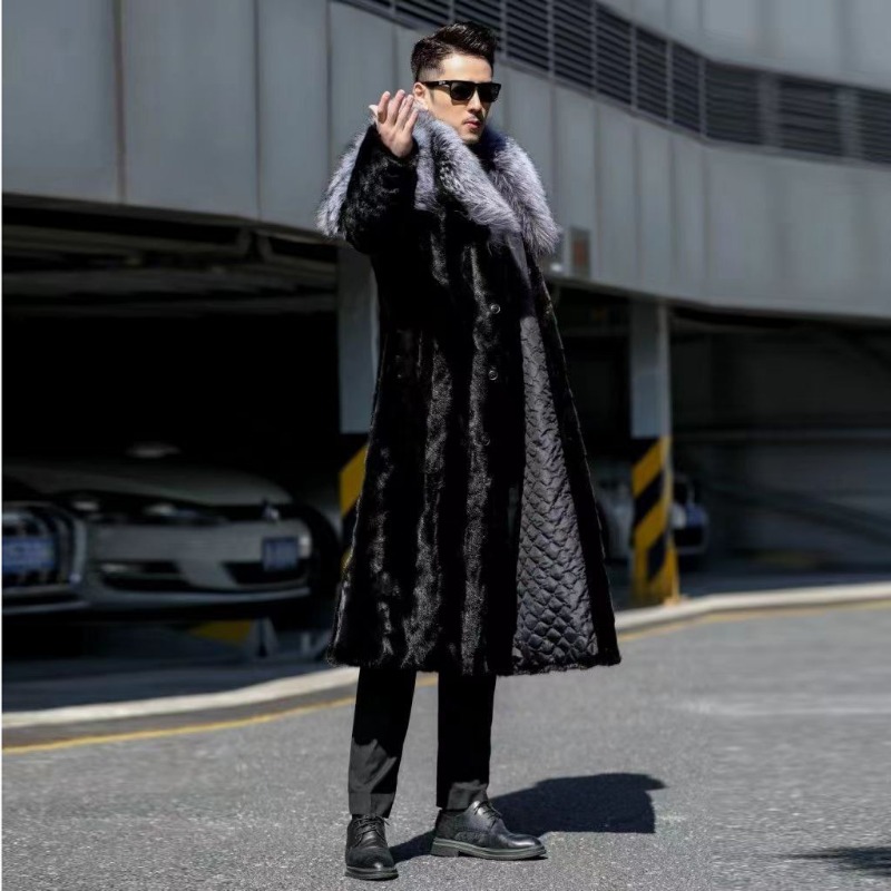 الرجال فو المنك معطف الشتاء مع - مراجعة Winter Clothing Brand وسعره