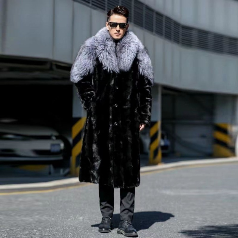 الرجال فو المنك معطف الشتاء مع - مراجعة Winter Clothing Brand وسعره