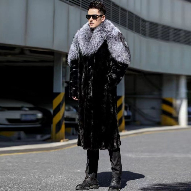 الرجال فو المنك معطف الشتاء مع - مراجعة Winter Clothing Brand وسعره
