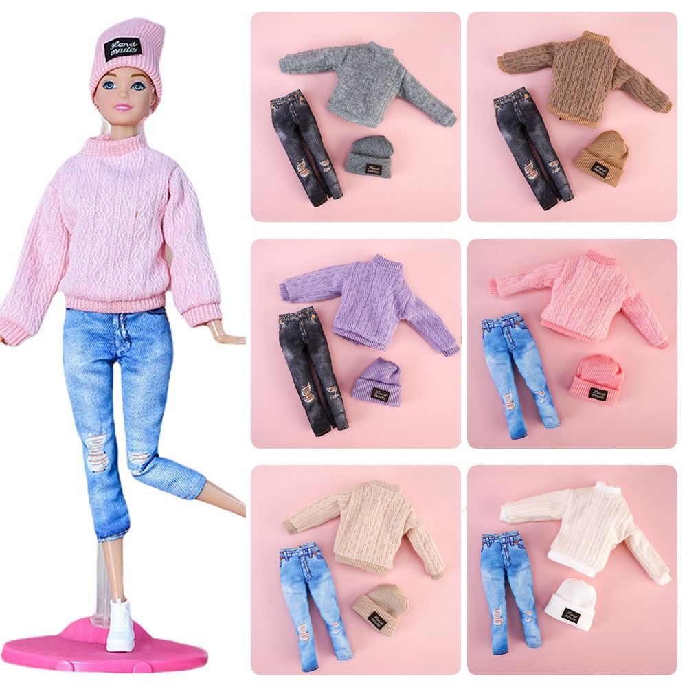 مجموعة ملابس عادية للدمى مقاس  - مراجعة Winter Wear Clothes وسعره