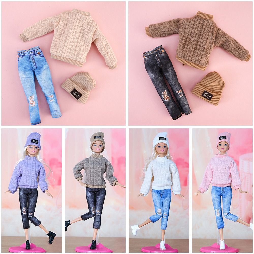 مجموعة ملابس عادية للدمى مقاس  - مراجعة Winter Wear Clothes وسعره