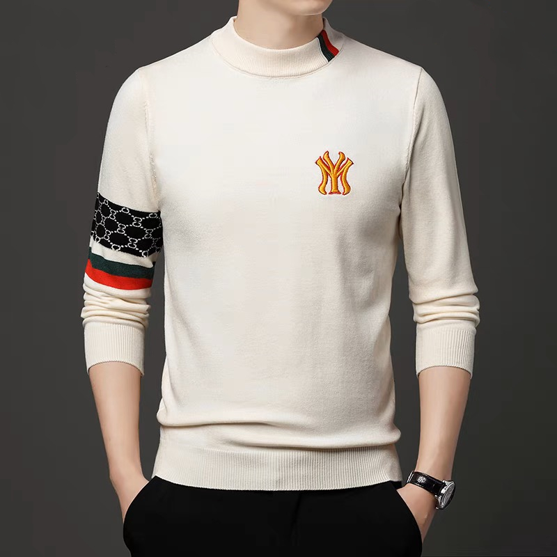 سترة رجالية مطرزة برقبة مستدير - مراجعة Winter Clothing Brand وسعره