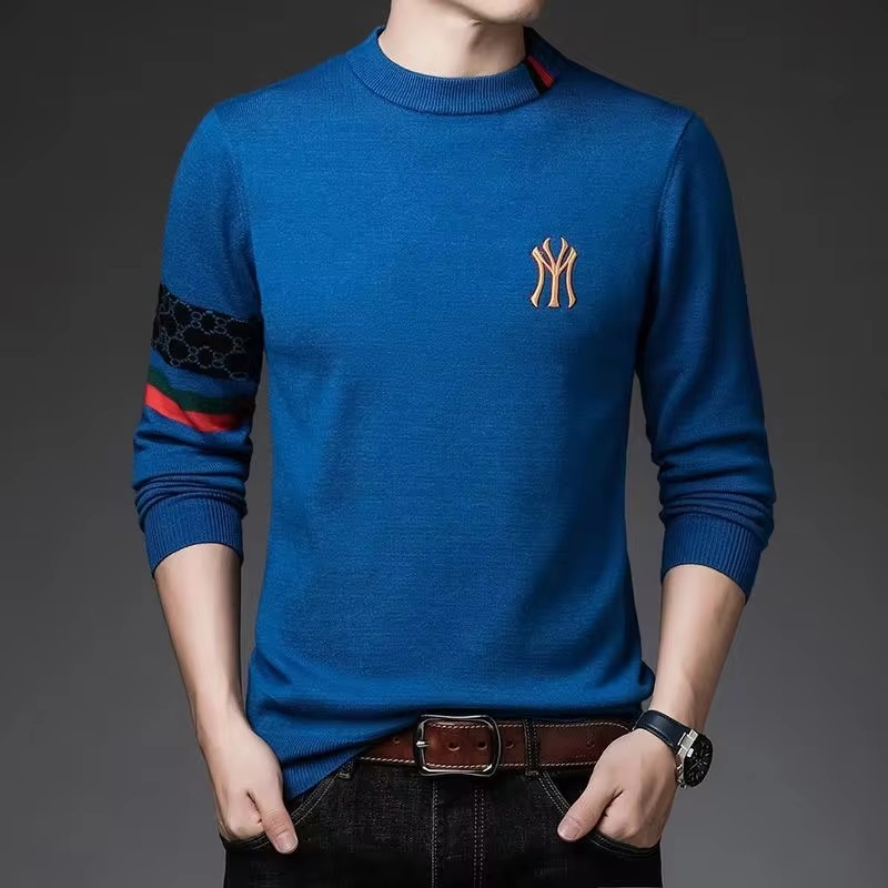 سترة رجالية مطرزة برقبة مستدير - مراجعة Winter Clothing Brand وسعره