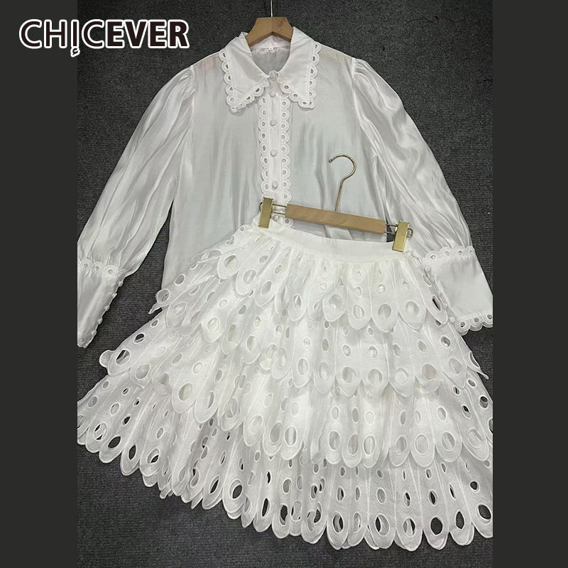 بدلة تنورة مجوفة صلبة من CHICE - مراجعة Winter Wear Clothes وسعره