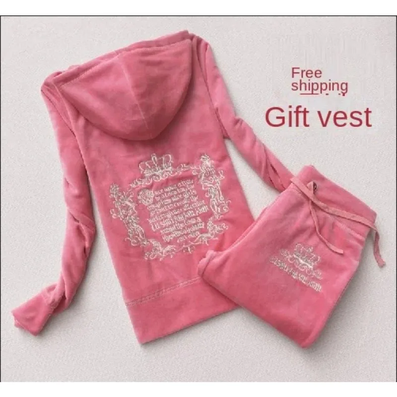JC-بدلة رياضية مخملية نسائية ، - مراجعة Y2K Winter Clothing وسعره