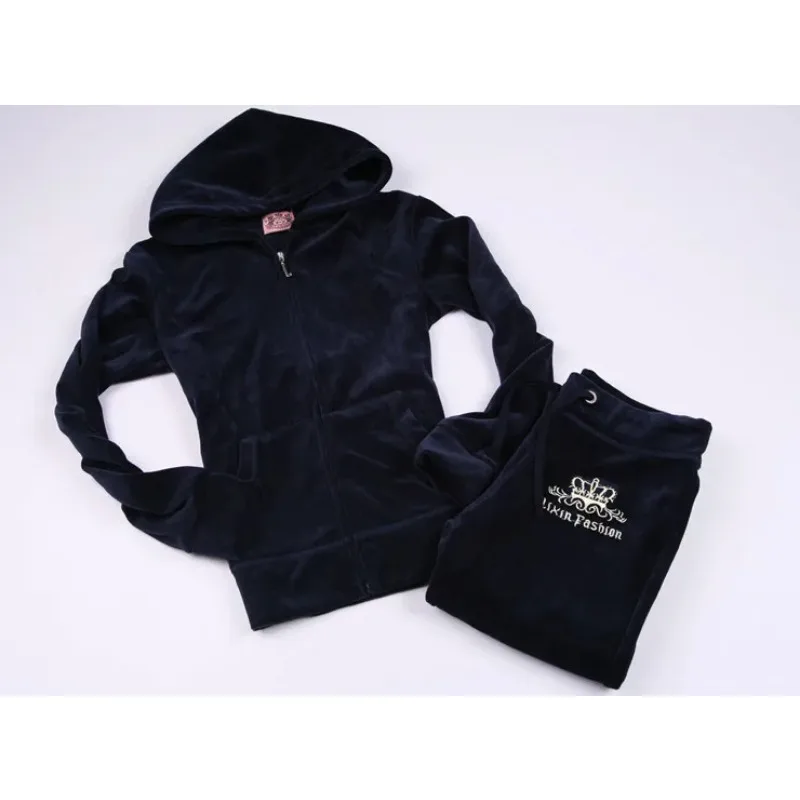 JC-بدلة رياضية مخملية نسائية ، - مراجعة Y2K Winter Clothing وسعره