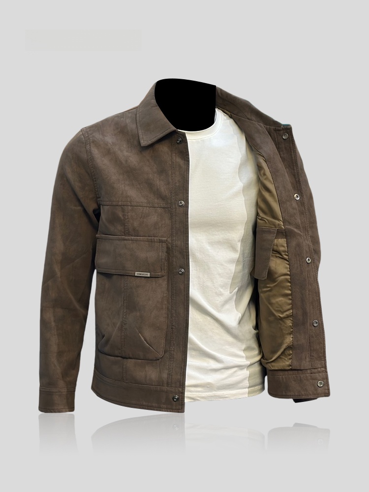سترة جلدية رجالية نحيفة من I.T - مراجعة Winter Sun Clothing وسعره