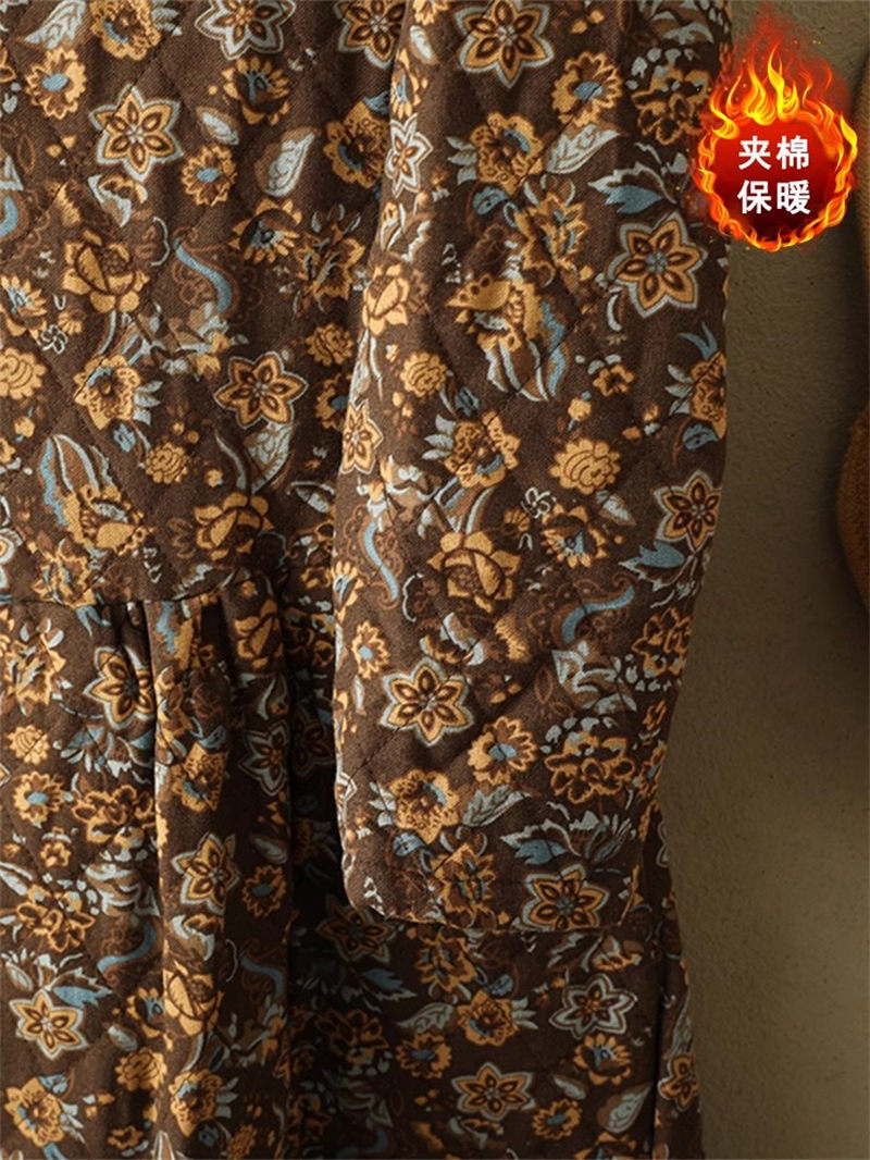فستان من القطن والكتان زهري لل - مراجعة Winter Clothing Label وسعره