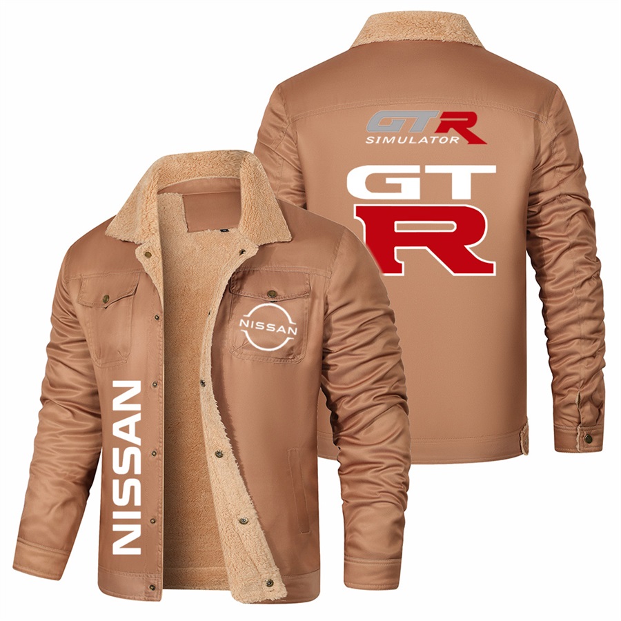 سترة قطيفة مطبوعة بشعار نيسان  - مراجعة Winter Clothing Logos وسعره
