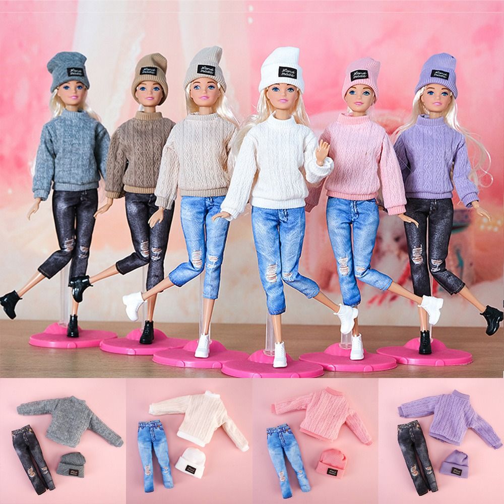 مجموعة واحدة من الملابس للدمى  - مراجعة Winter Wear Clothes وسعره