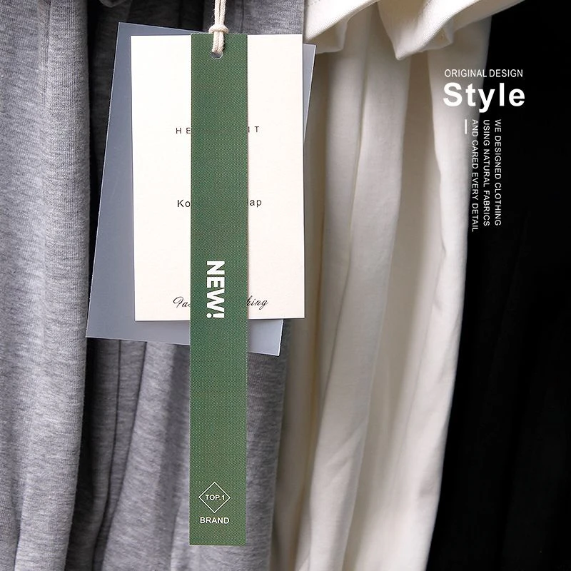 الراقية Hangtags الملابس المخص - مراجعة Winter Clothing Label وسعره