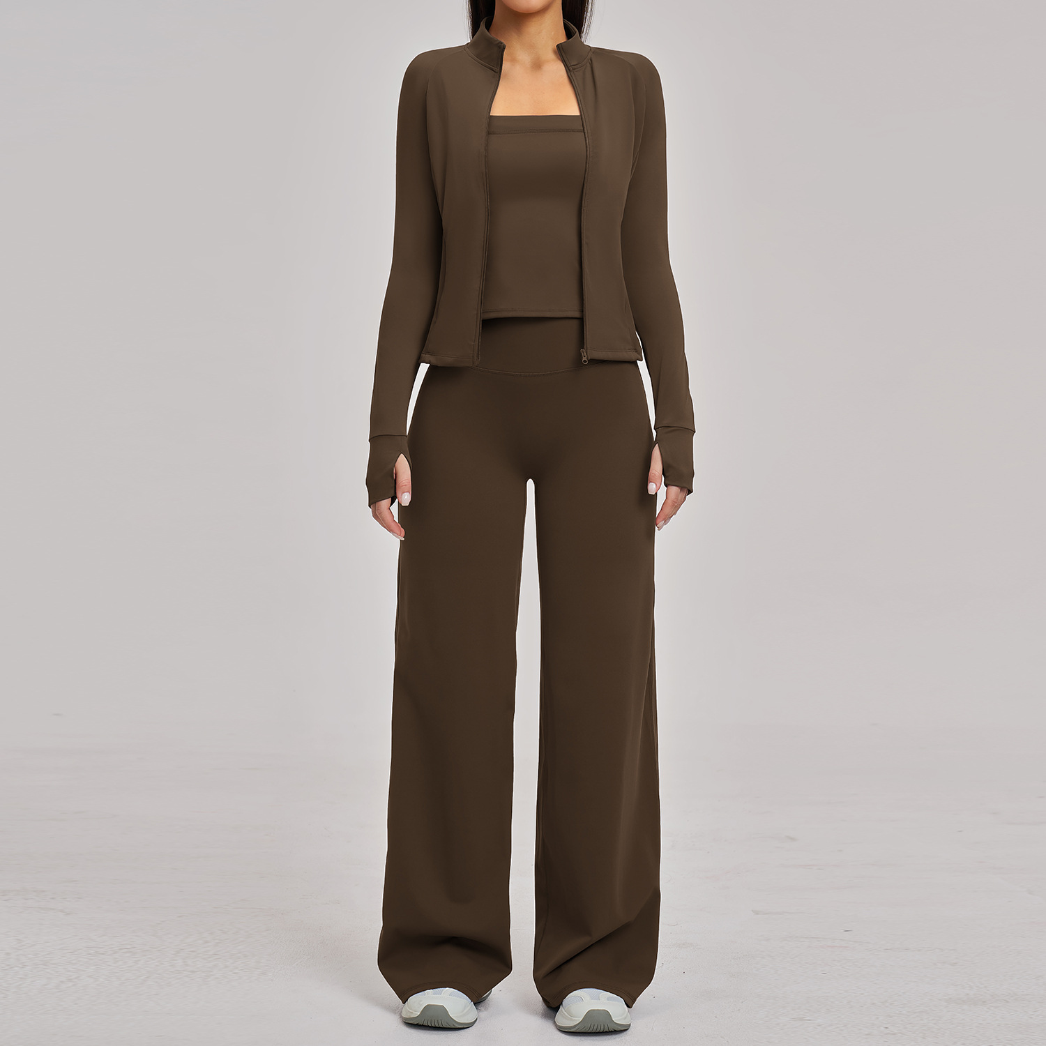 طقم يوغا للنساء، ملابس رياضية  - مراجعة Winter Clothing Logos وسعره
