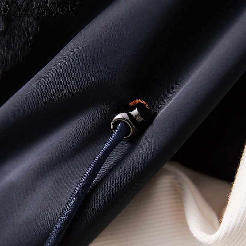 معطف نسائي طبيعي من فرو المنك  - مراجعة Winter Clothing Label وسعره