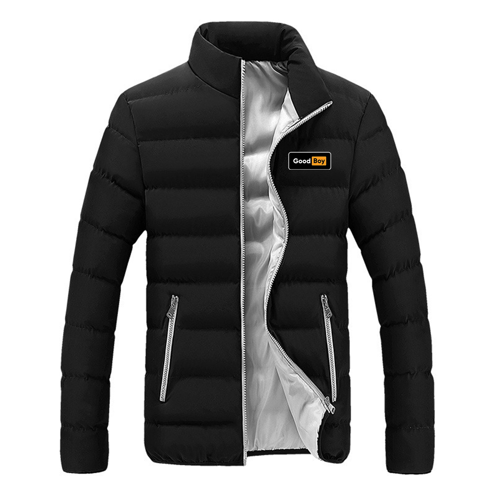 سترة بغطاء للرأس بياقة واقفة س - مراجعة Winter Clothing Logos وسعره