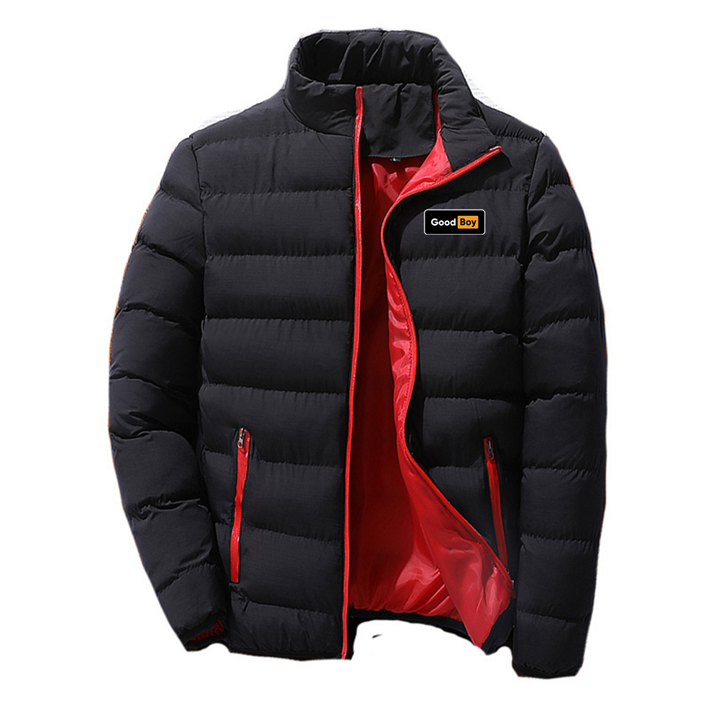 سترة بغطاء للرأس بياقة واقفة س - مراجعة Winter Clothing Logos وسعره