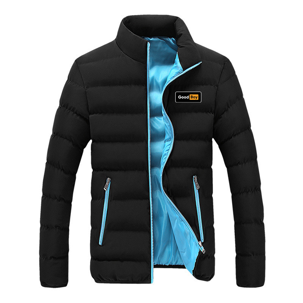 سترة بغطاء للرأس بياقة واقفة س - مراجعة Winter Clothing Logos وسعره