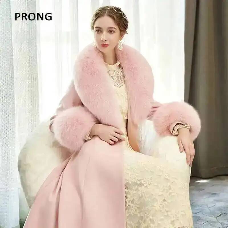 الثعلب الفراء طوق معطف الشتاء  - مراجعة Winter Wear Clothes وسعره